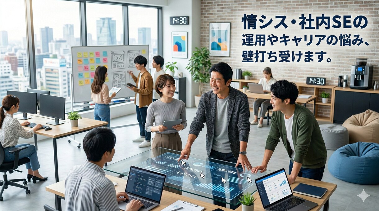 情シスの運用やキャリア・悩みの壁打ち受けます 20年以上の実務経験から、「これ、どうしてる？」に答えます イメージ1