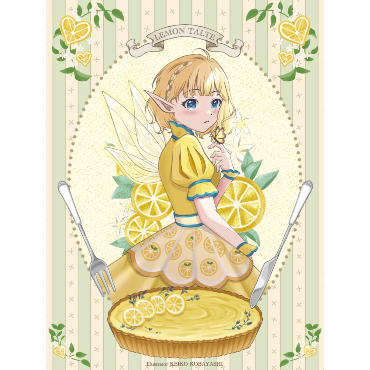 一枚絵・キービジュアル制作いたします 小物やモチーフなどを使って、ストーリー性を感じられる一枚を。 イメージ2