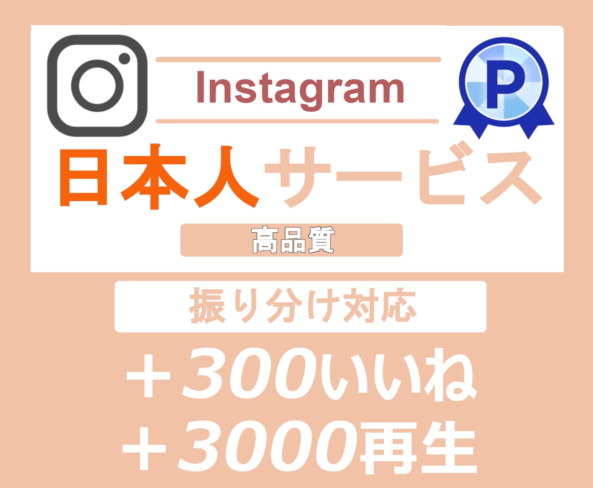 インスタ日本人いいね＆リール再生数を増やします Instagramインスタ⭐️再生数・いいねの振り分け可 イメージ9