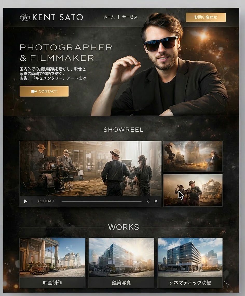 集客に強いLP・ホームページ制作します WEB×動画で成果を出すサイトを制作 イメージ4