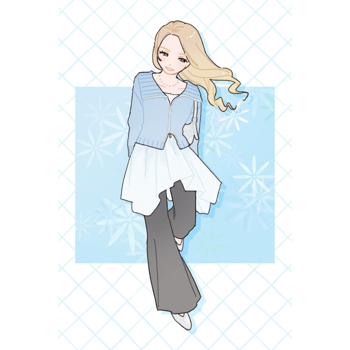シンプルな全身イラストを描きます ファッションイラストにおすすめ！ イメージ4