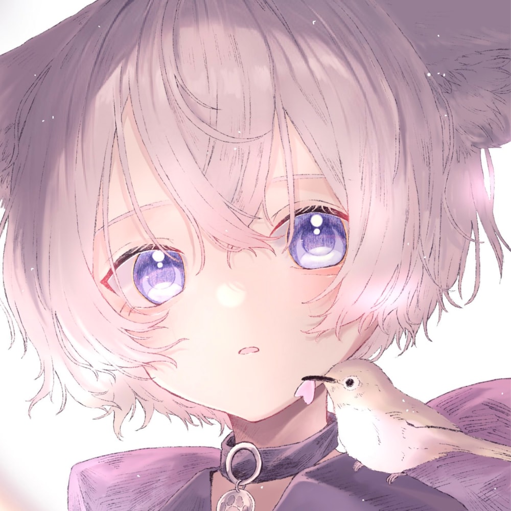 儚くかわいいSNS用アイコン制作します 動物もOK！繊細で淡いタッチで描きます イメージ3