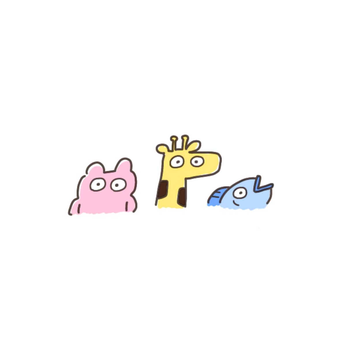 シンプル！ポップ！ゆるイラスト描きます シンプルで使いやすいデザインのイラストが必要な方へ イメージ4