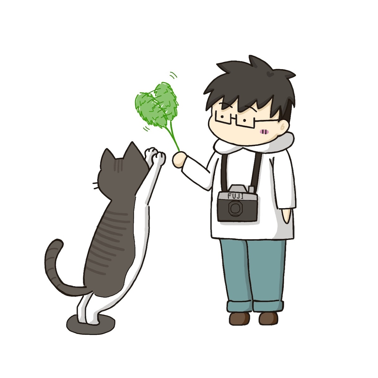 SNSでのアイコンなどで使えるイラストを描きます なるにしか描けない独特のゆるいらすとです。 イメージ3