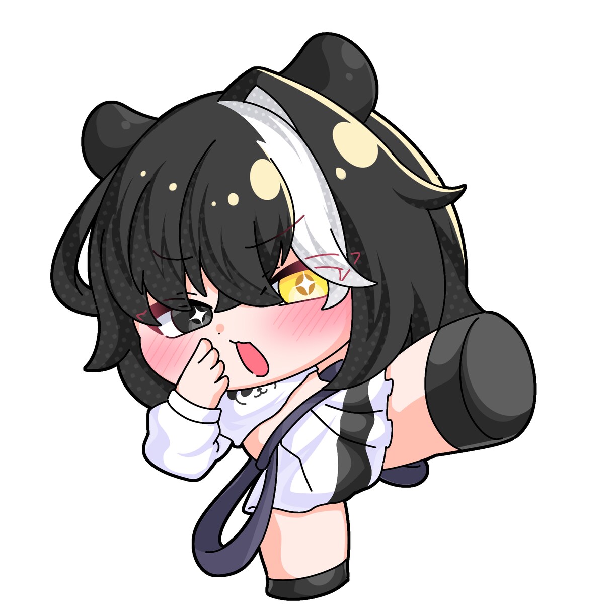 もちもちの癒しデフォルメイラストを描きます 男女問わずもちもちなデフォルメイラストを描きます！ イメージ2