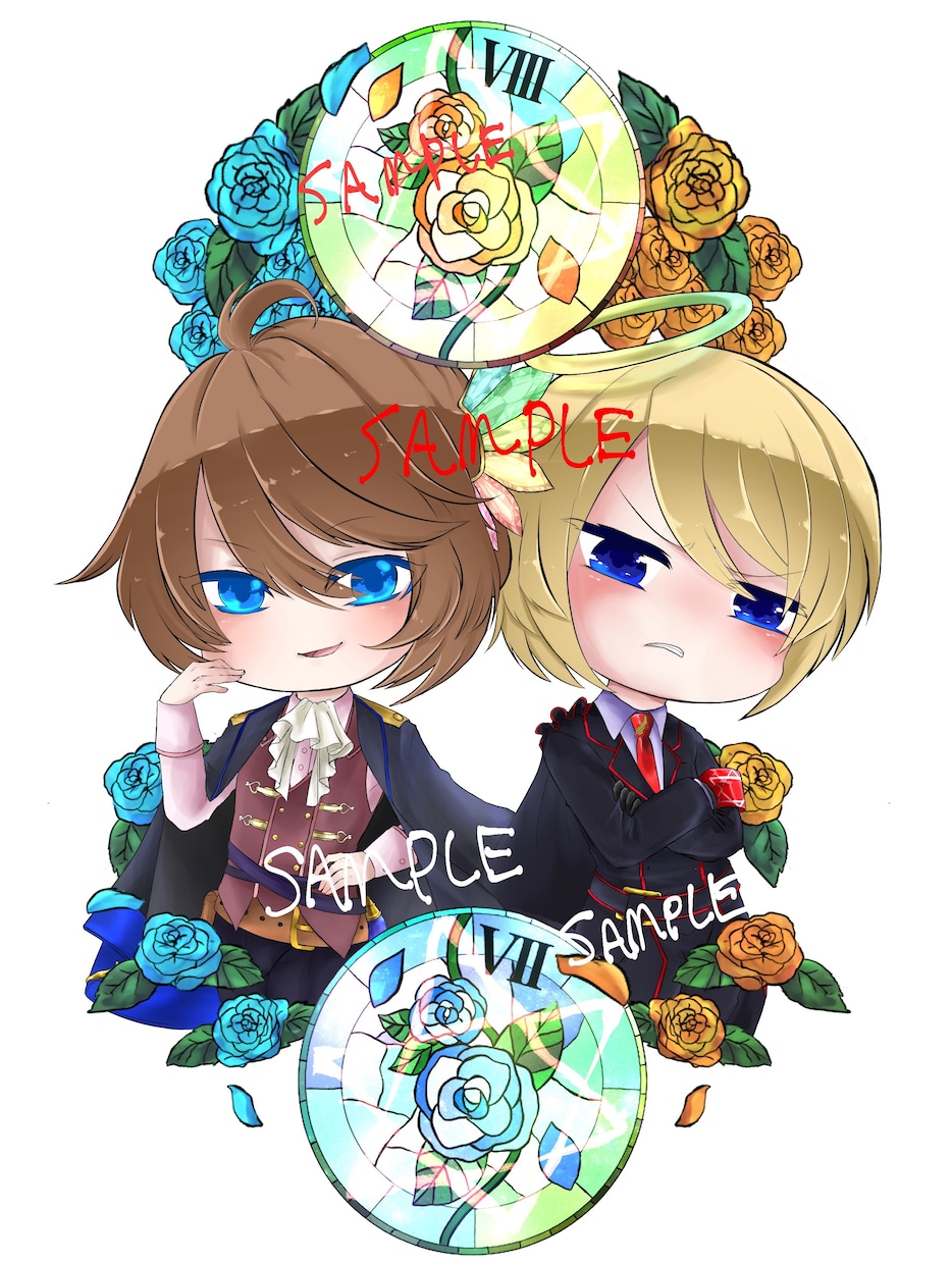 SNSアイコンを描きます 創作イラスト承ります ファンタジーから現代キャラまで可愛い絵柄で描かせて頂きます イメージ5