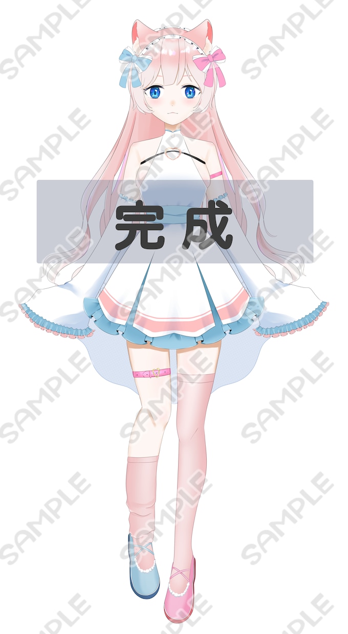 live2d用パーツ分けイラスト作成します 実績作りのため10名様まで格安でお作りします！ イメージ5