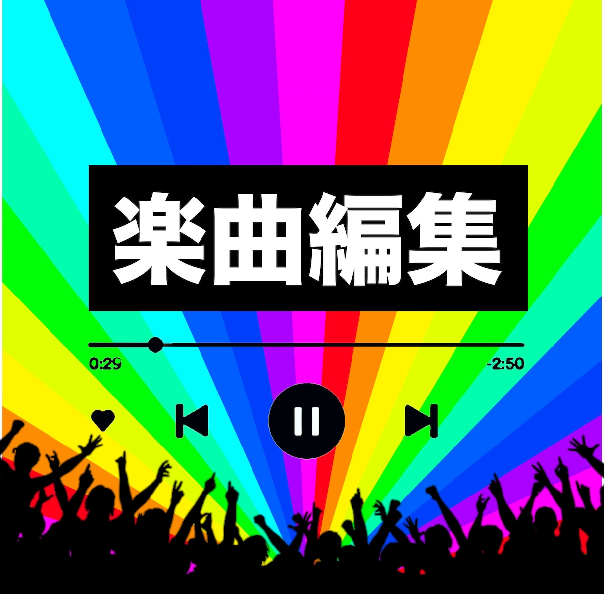 修正無制限：理想通りの曲編集します クオリティ重視の楽曲編集をします！イベントや発表会用にも対応 イメージ3