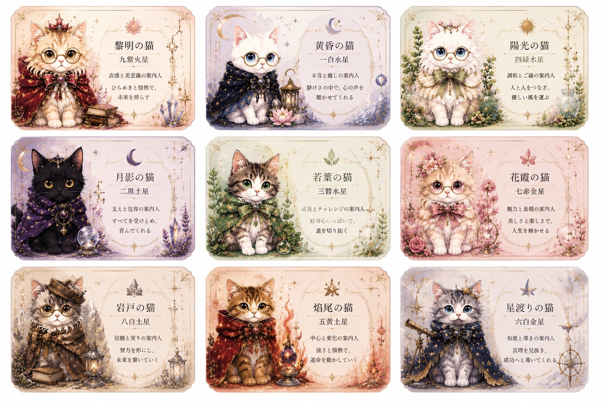 最短15分！即日納品であなた様の取説をお作りします 可愛い9匹の猫ちゃんがあなたを詳しく解説♡ イメージ2