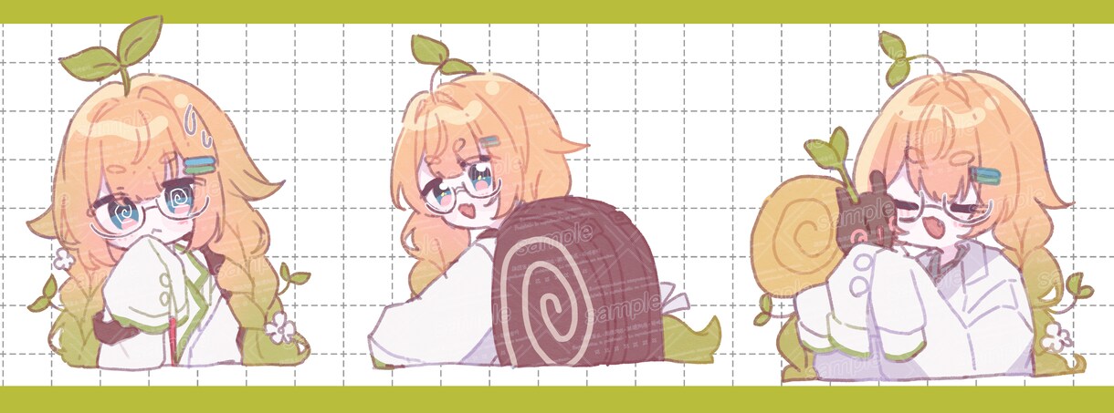 アイコン用のデフォルメイラストを描きます やわらかくてかわいいタッチのイラストを描きます！ イメージ3