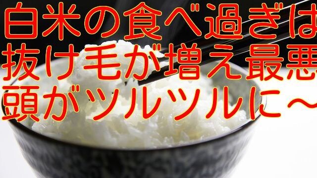 薄毛を加速させる食べ物10品教えます ハゲたくなければ、この10品は口に入れるな！ イメージ10