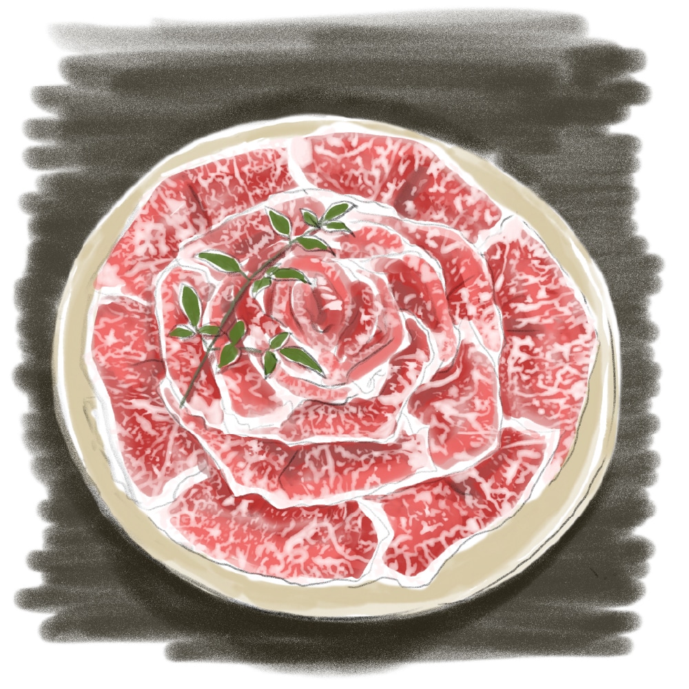 透明水彩でシズル感のある食べのもイラスト描きます 写真より美味しそう！おしゃれで映える食べ物イラスト イメージ3