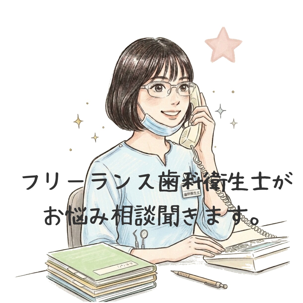 歯科衛生士がセルフケアのお悩み相談をお聞きます 歯科衛生士があなたにピッタリのセルフケアについて助言します イメージ1
