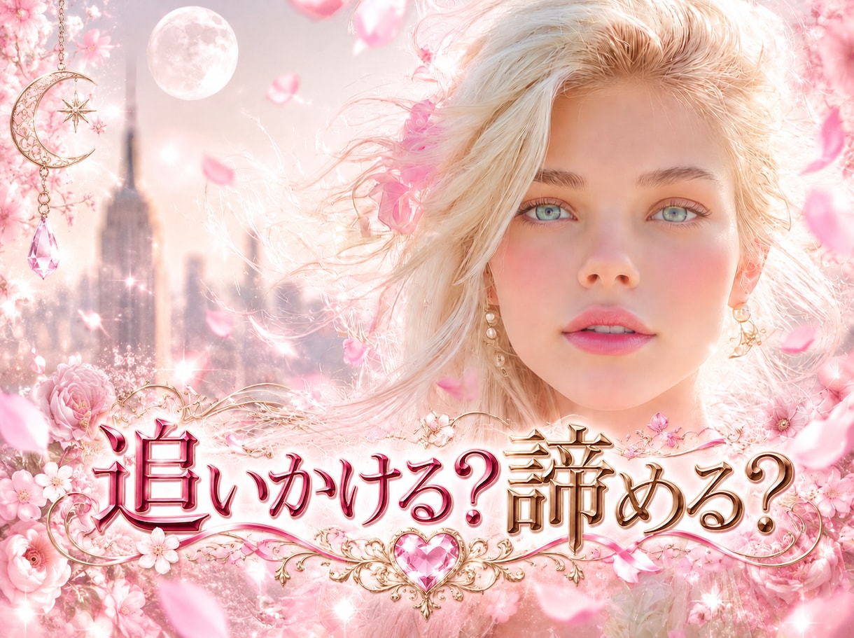 この恋追いかける？諦める？視ます ♥追いかけて後悔？諦めて後悔？ イメージ1
