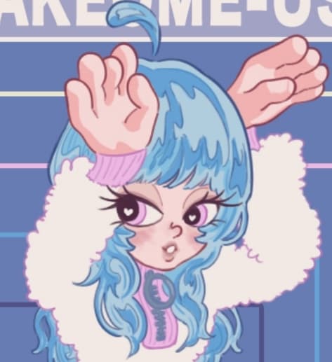 ポップでかわいいイラスト作成します カップルイラスト、お誕生日イラストなんでもどうぞ！ イメージ1