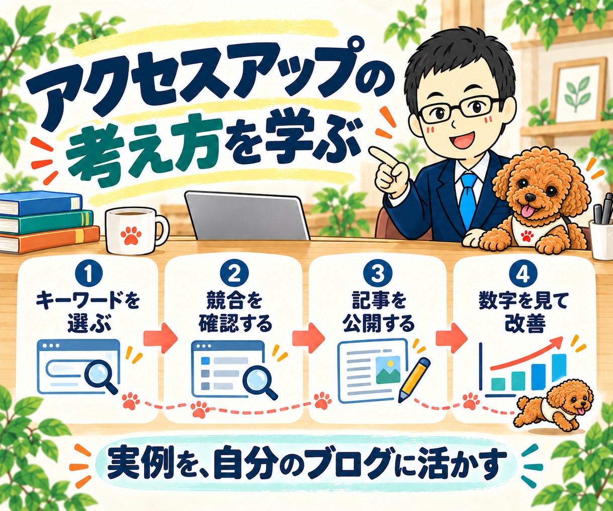 ブログのSEO診断とアクセス改善を提案します アクセスアップ教材付｜優先順位が分かる個別診断 イメージ3