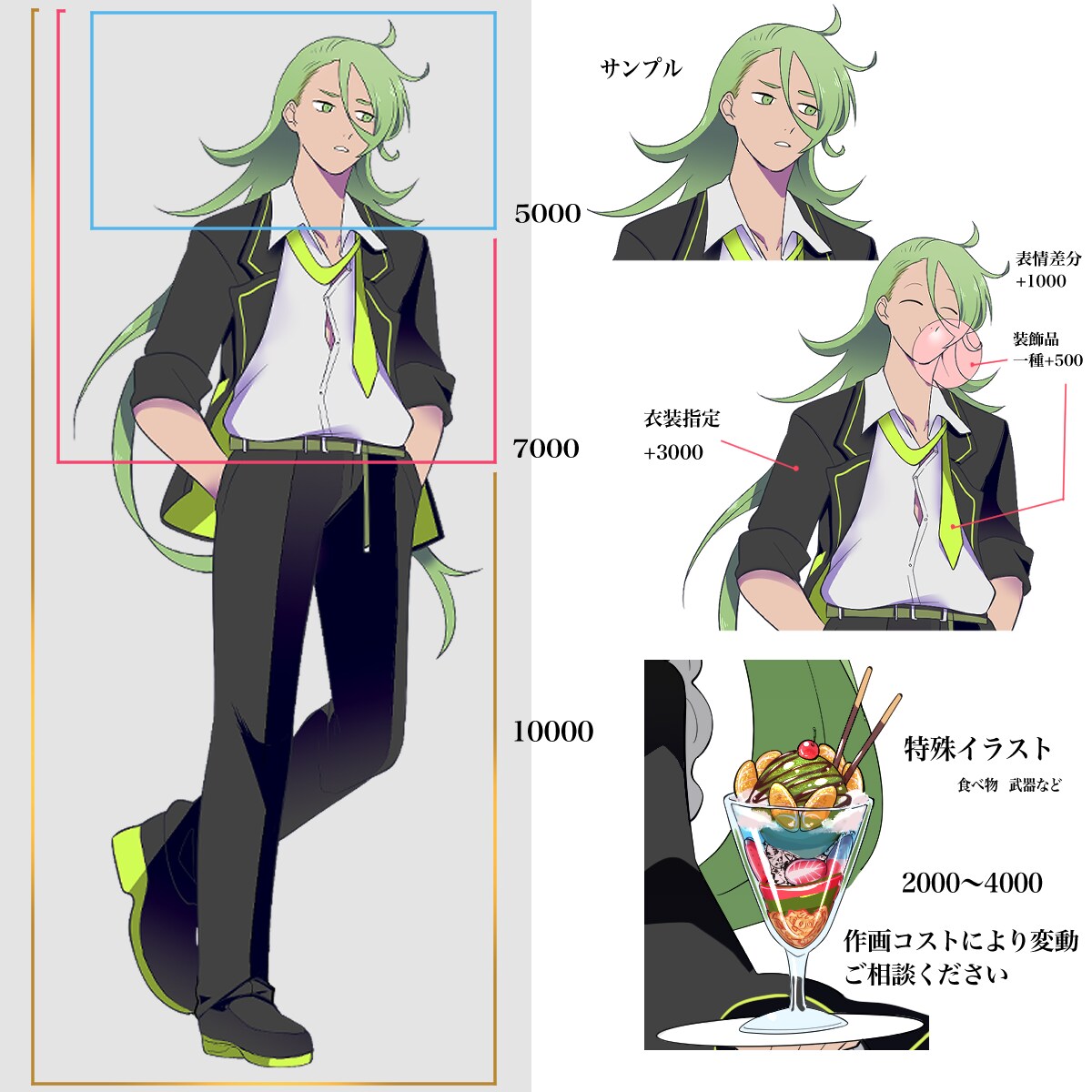 お試し版　低価格でイラストをお届けします はじめて依頼する方も大歓迎です！ イメージ6