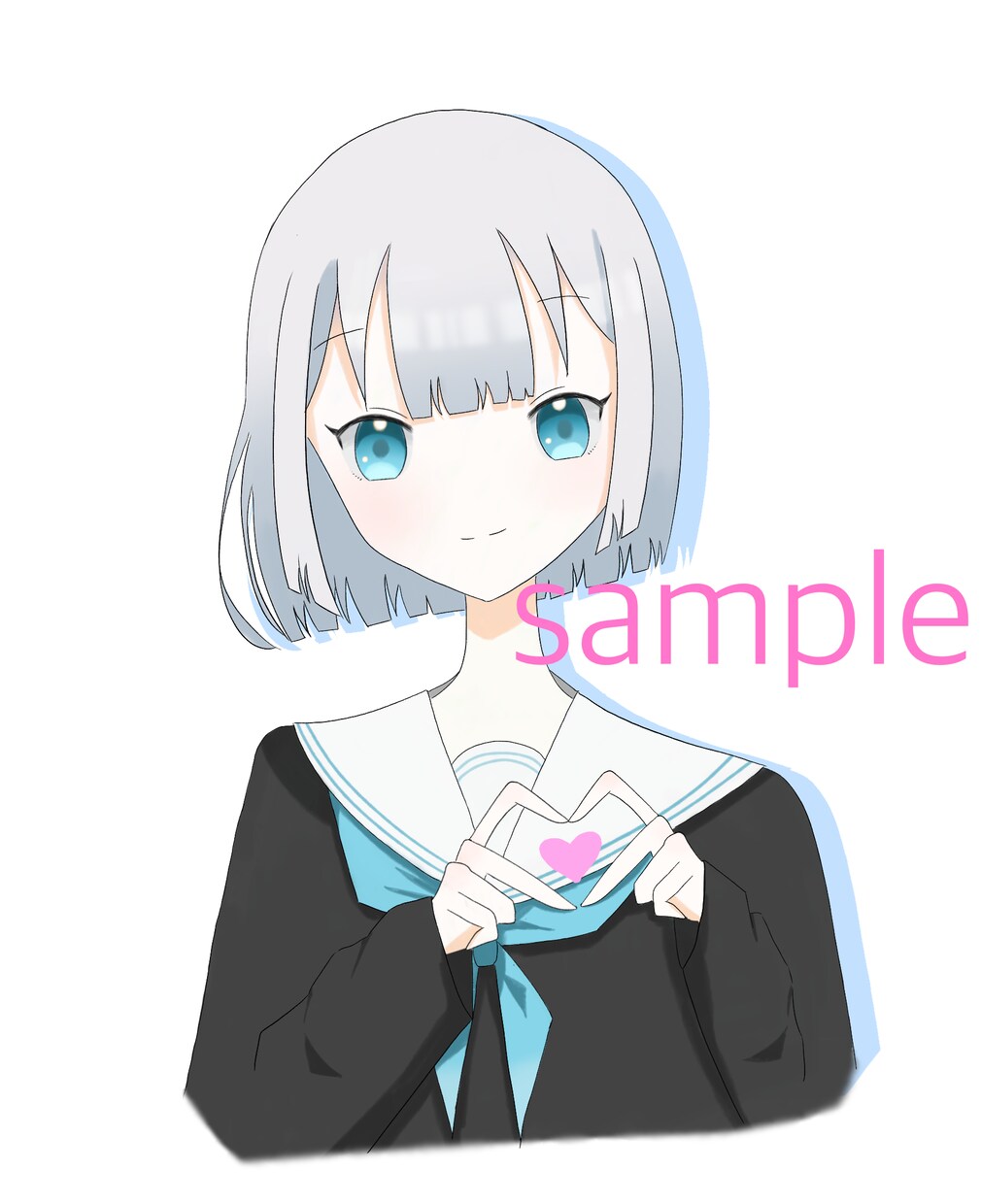女の子中心にSNS等のアイコン描きます 安くアイコンが欲しい方！描かせてください！ イメージ2