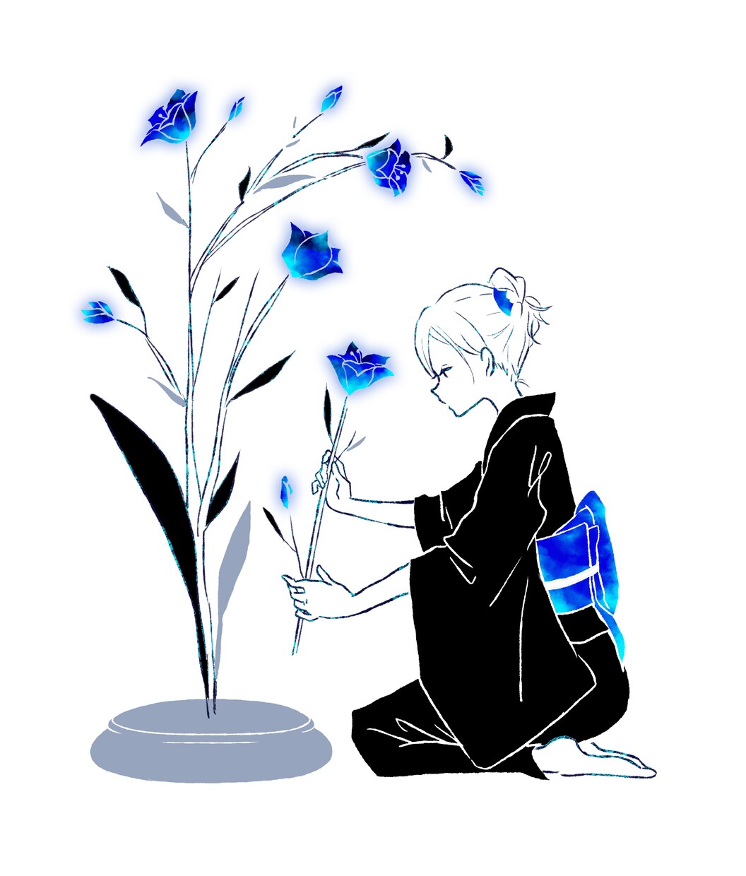 横顔✩.*˚温かみのあるデジタルイラスト描きます 伝えたいことや表現したいことなどを作品の中に込めます✩.*˚ イメージ5