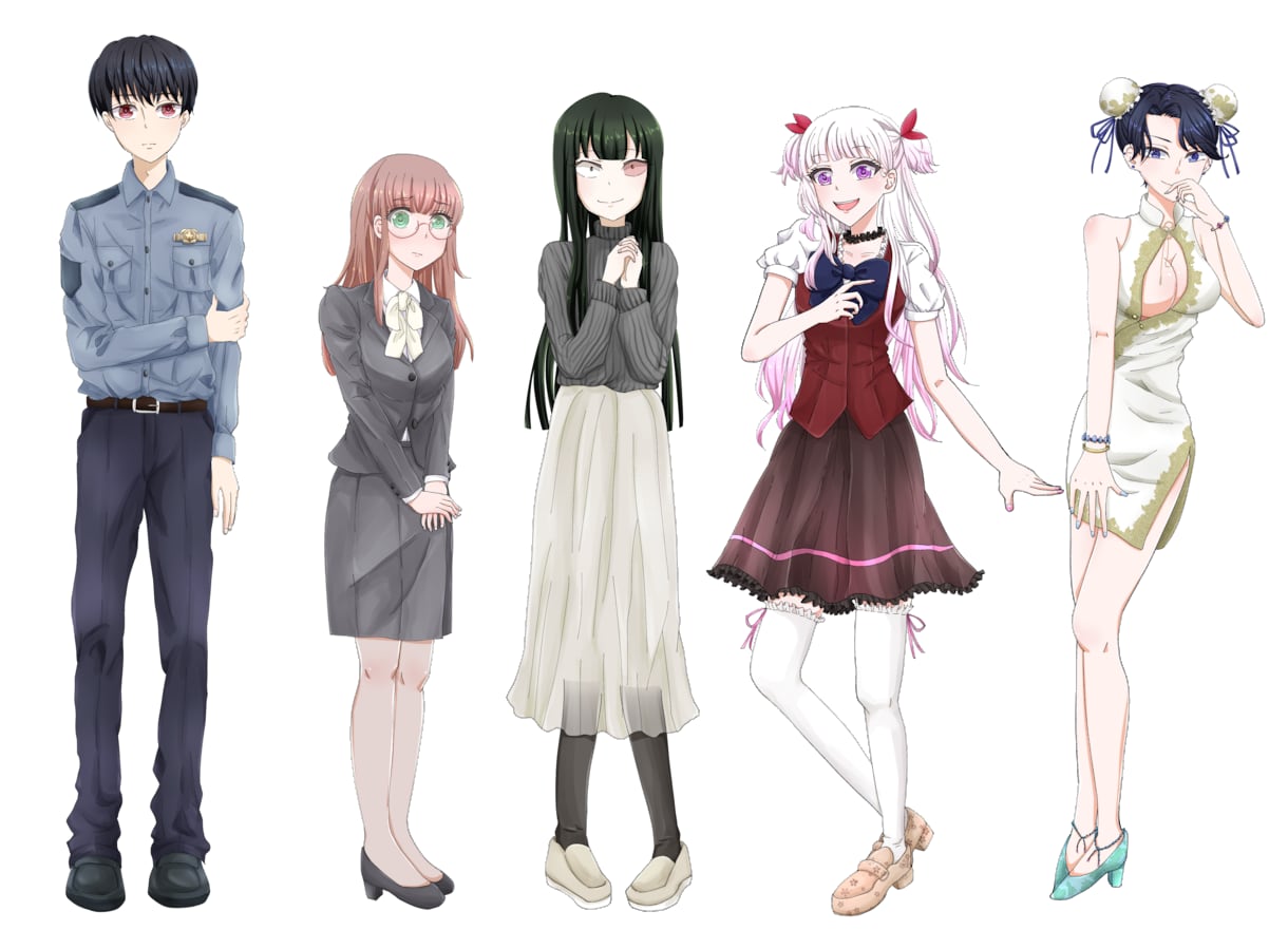 イラスト、キャラデザ、承ります お好きなキャラクターを作成できます。 イメージ1