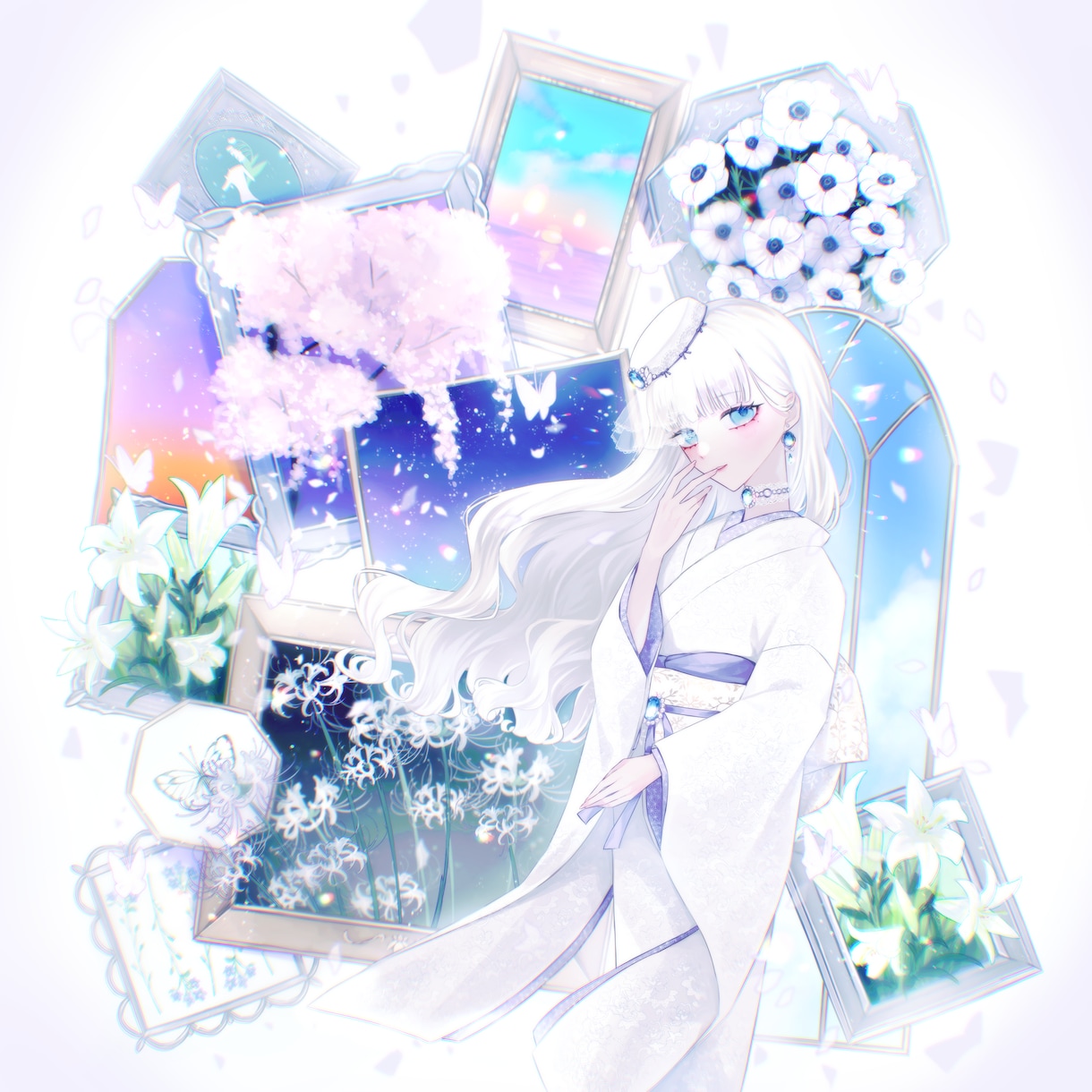 繊細な厚塗りキャラクターイラスト制作いたします 動画や立ち絵、アイコン、ヘッダーや一枚絵など幅広く！ イメージ5