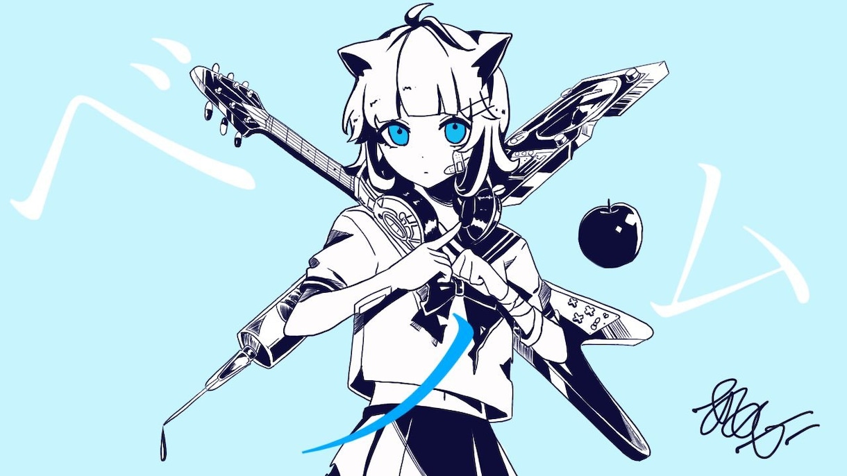 歌ってみたイラスト描きます オリジナルキャラ歌みたイラスト制作 イメージ2