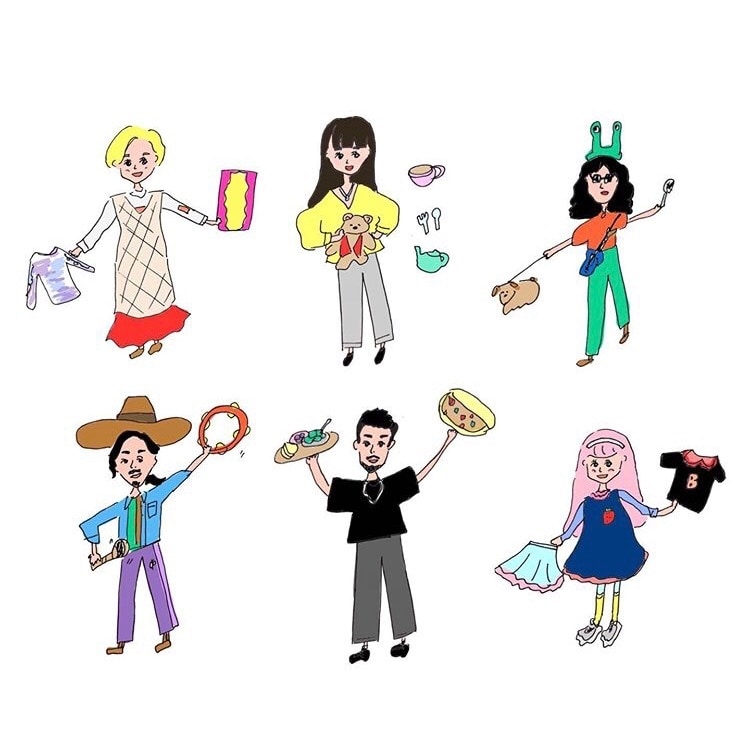 似顔絵 グッズ ロゴデザインします キャッチーで個性的なイラストや、シンプルなイラスト イメージ2