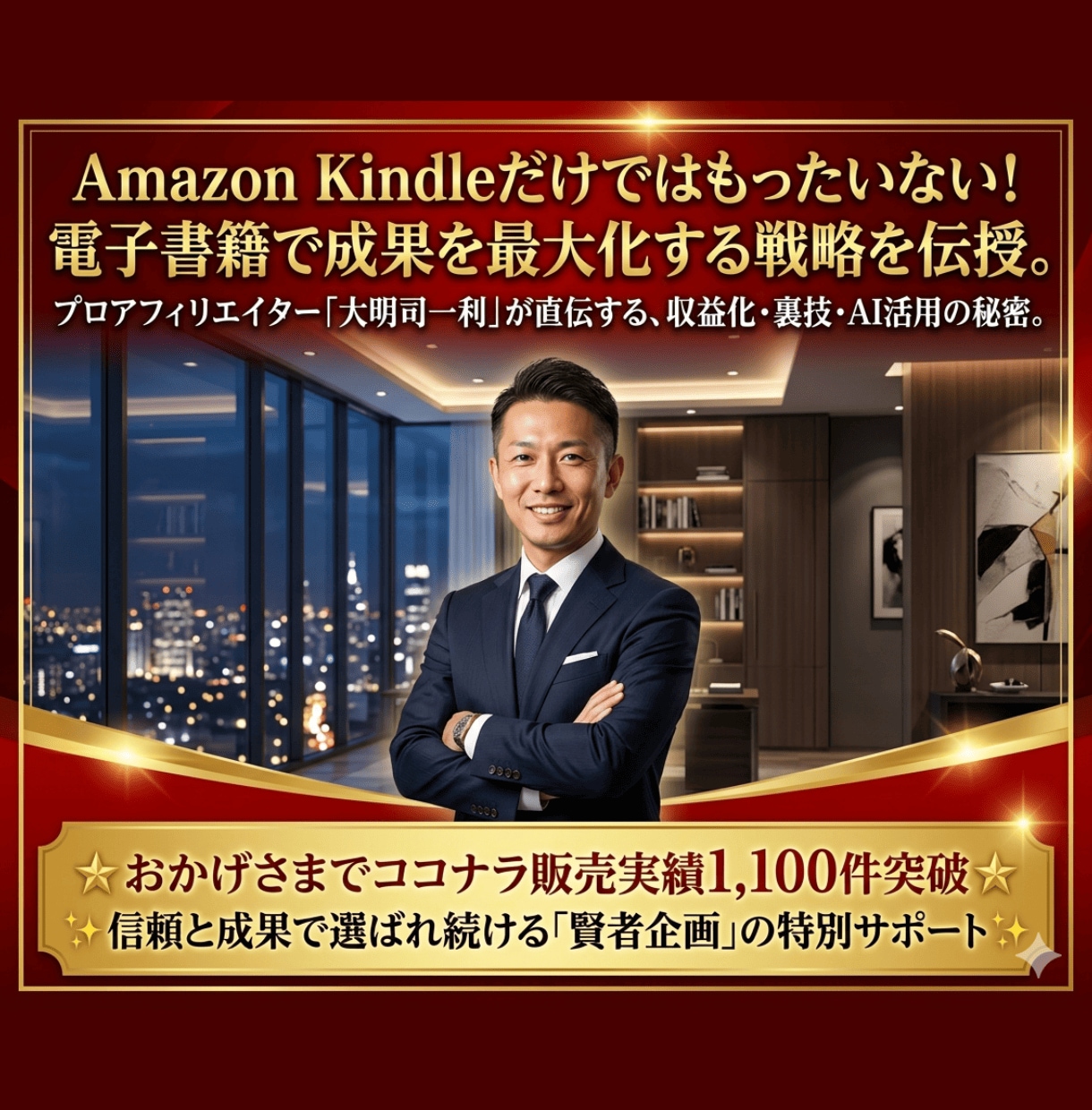 電子書籍で稼ぐ方法（収益化・裏技・AI）教えます Amazon Kindle で稼ぐだけだと損！もっと稼げる！ イメージ1