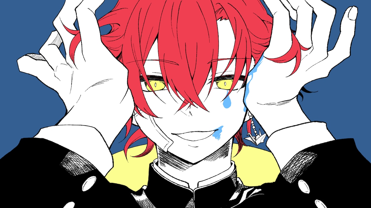 サムネイルイラスト、MV用イラストを作成します 【歌ってみた向け】本家様に絵柄寄せ、個性出し対応可能です。 イメージ4
