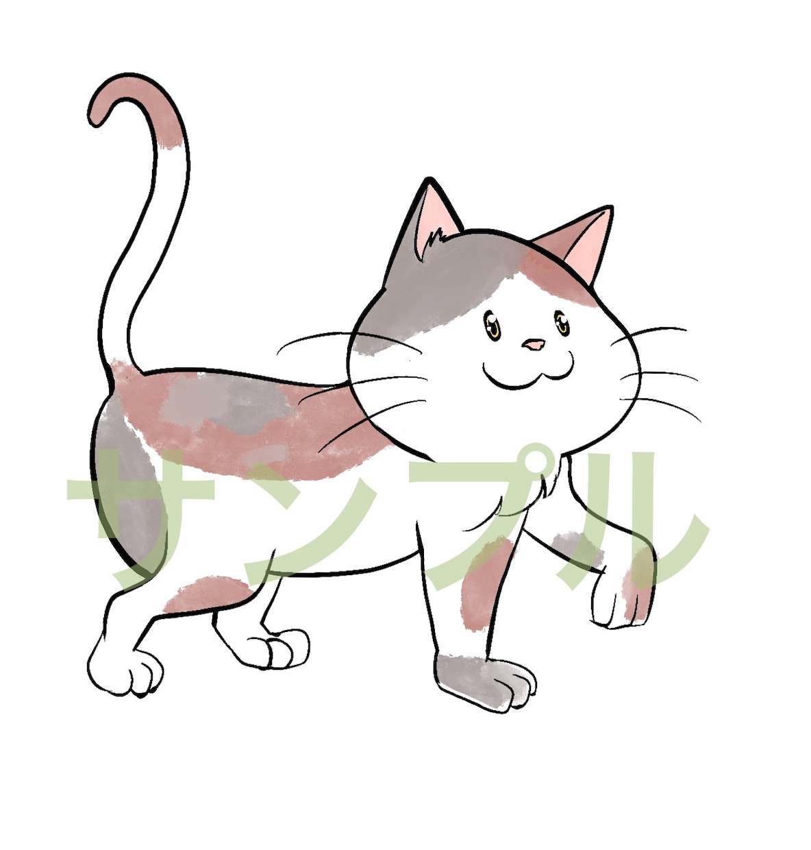 おもしろでレトロチック動物カットイラストを描きます Youtubeや広告や資料など商用利用いただけます！ イメージ8