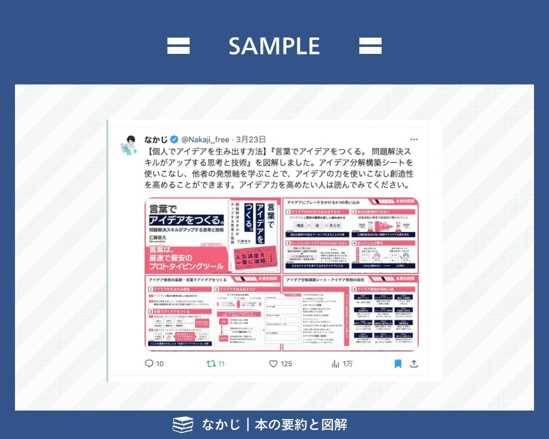 あなたの本の認知を図解で広げます 図解クリエイターが世界で一つだけのオリジナル図解を作ります イメージ7