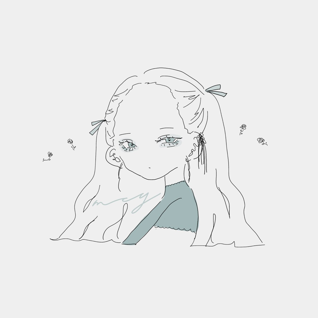 ゆるっとかわいい女の子のイラストを描きます SNSアイコン用にも、挿絵にも！ イメージ4