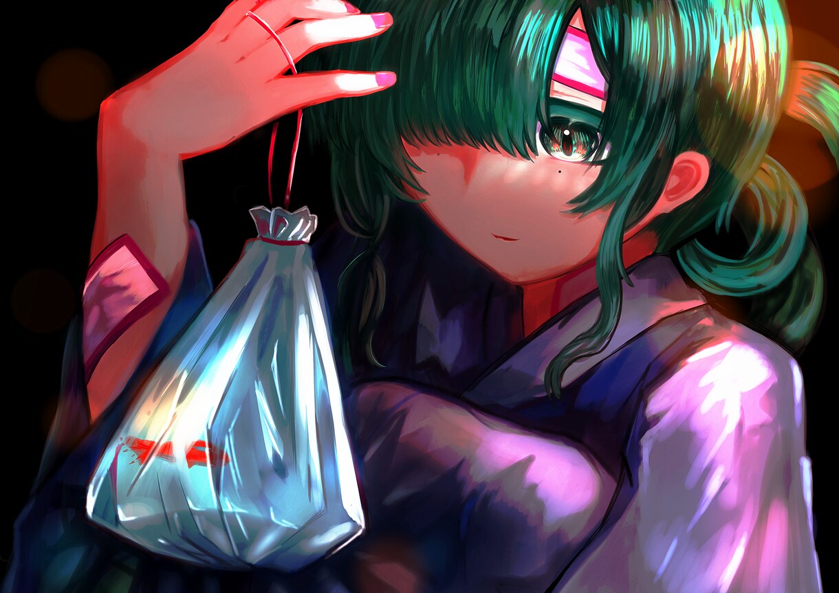 一枚絵イラスト作成します 厚塗り表現で表現力豊かな一枚絵を描きます。 イメージ3