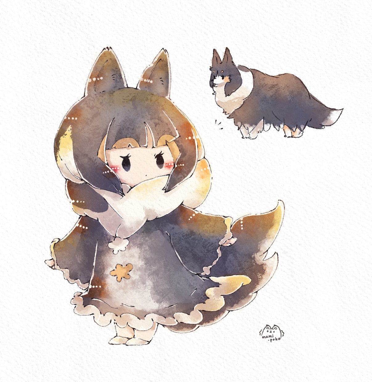可愛い動物キャラクター、アイコンお描きします デジタルイラストでふんわり絵に仕上げます イメージ8