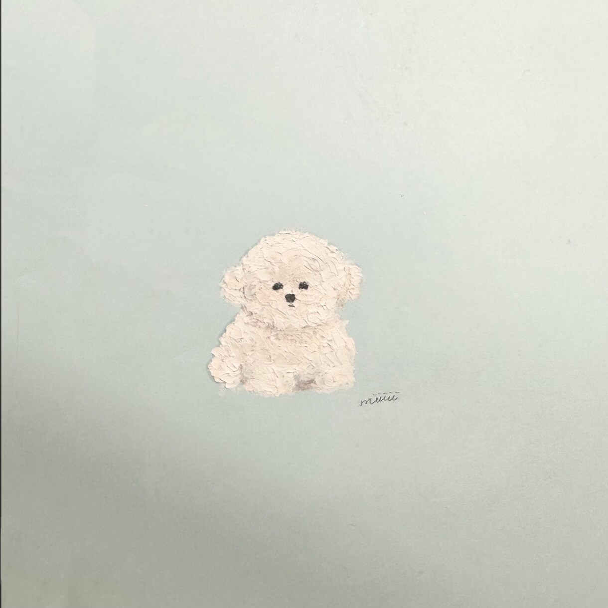 オイルパステルであなたの愛犬を可愛く描きます ゆるキャラ雰囲気とパステルカラーでアイコンにピッタリ！ イメージ3
