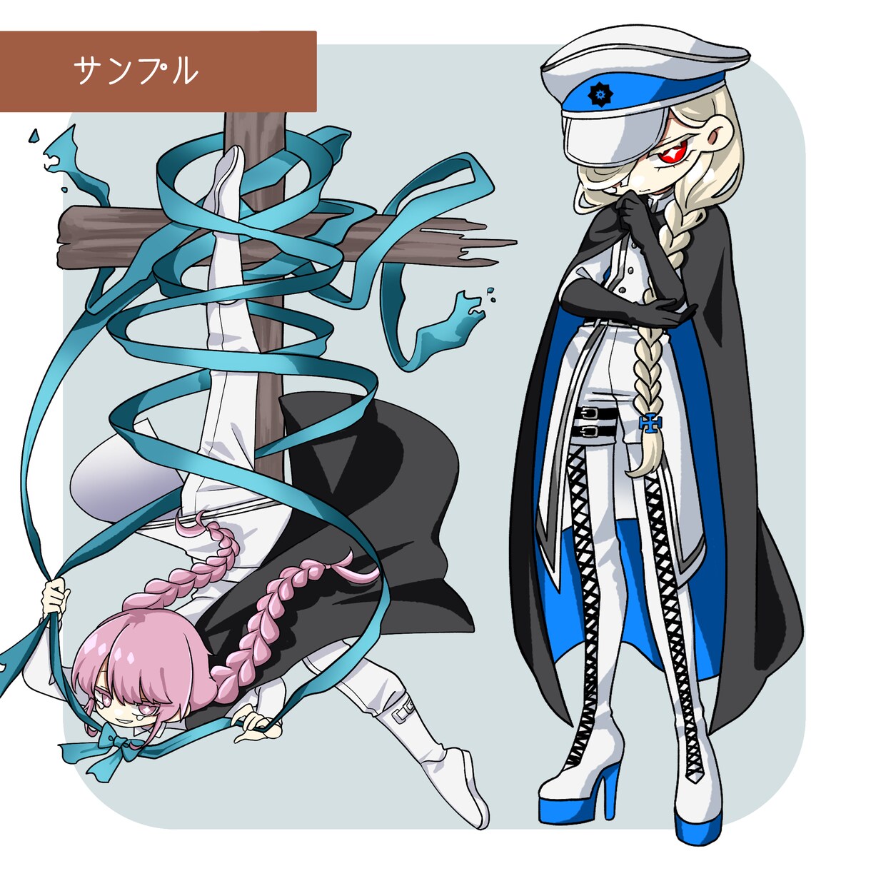 人外デザイン大歓迎！あなたのミニキャラを制作します スポニチ×東方コミケコラボ担当イラストレーターが制作します！ イメージ6