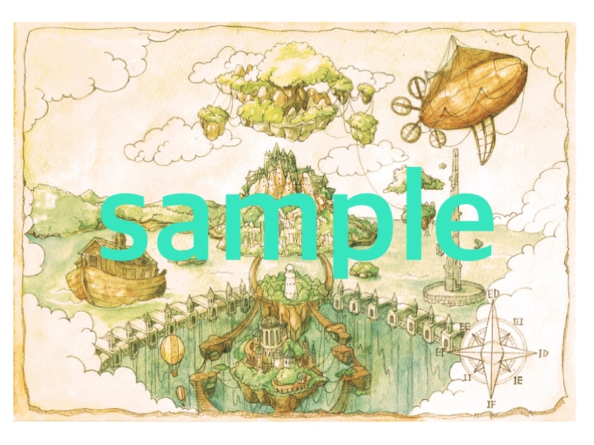 あなただけのオリジナルの世界をお描きします 心温まるイラストを手描きでひとつひとつお描きしております。 イメージ2