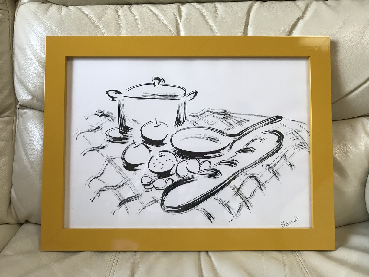 筆の世界でイメージします あなたの描いて欲しいイメージを筆で表現します イメージ4