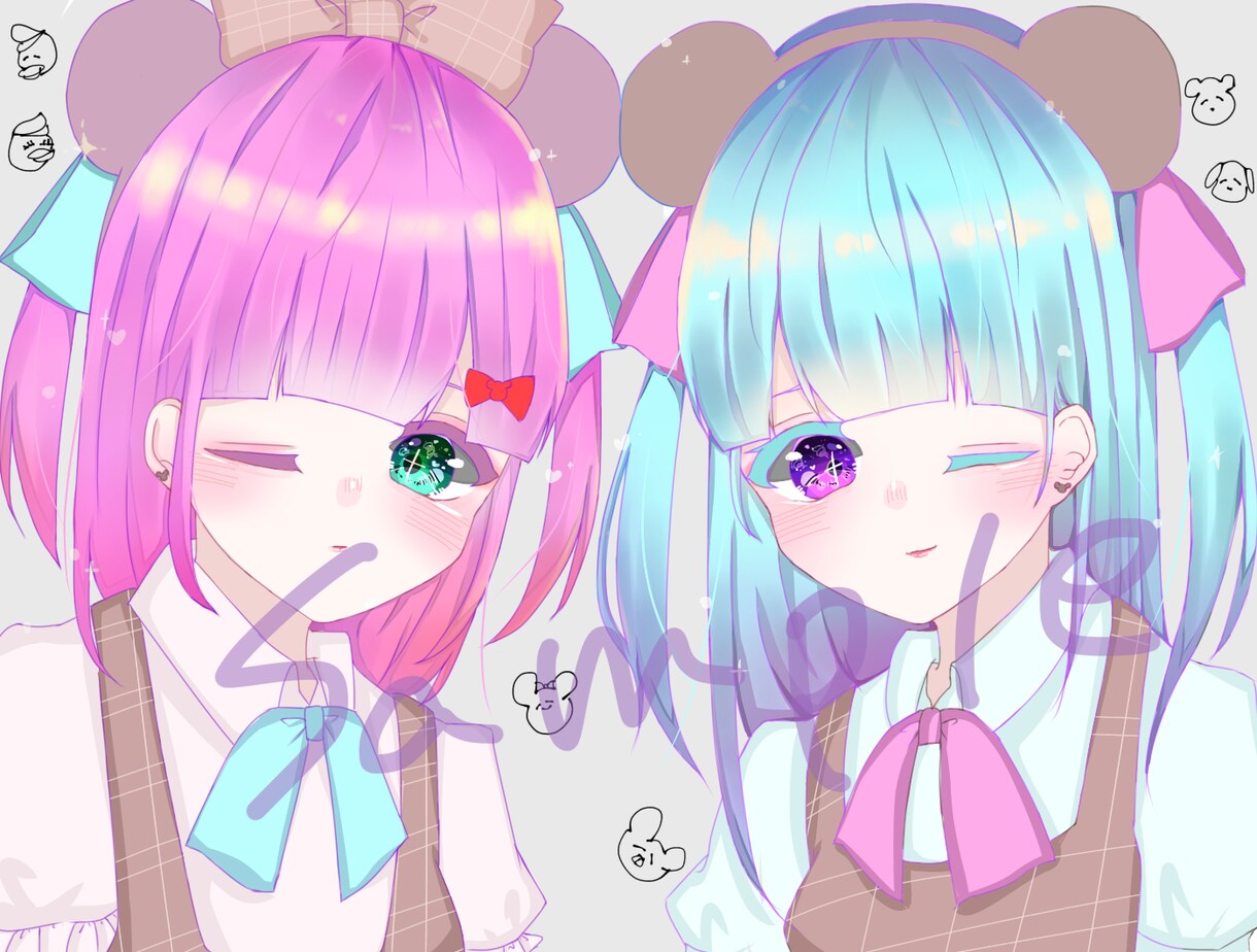 最短1日！SNSで使用できるアイコン描きます イラストが欲しい方是非！プレゼントなどにもどうぞ♪ イメージ8