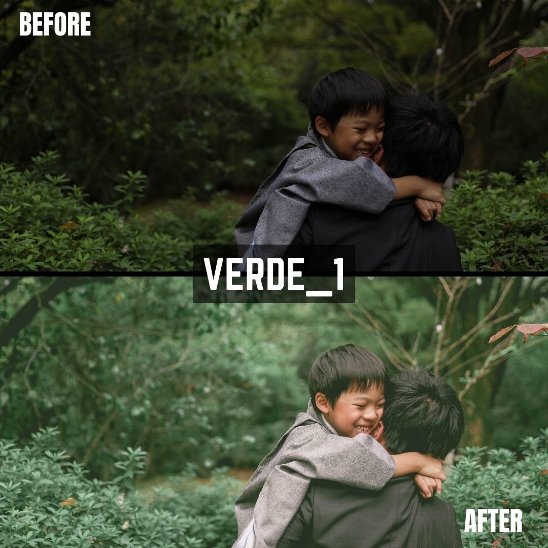 VERDE｜Lightroomプリセット販売します スマホで撮影した写真、ワンタッチで大変身！ イメージ3