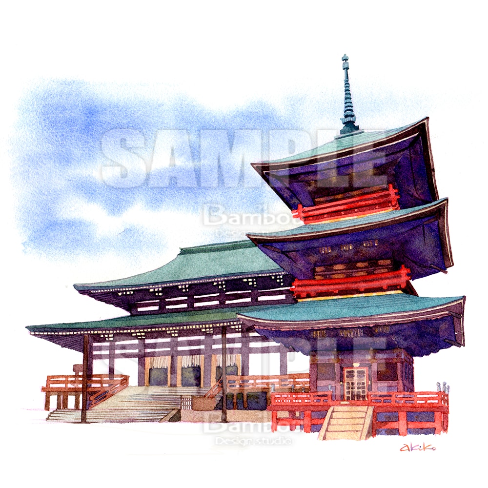 商用OK！プロが水彩で風景・建物・乗り物を描きます 書籍・雑誌・カタログ・ウェブサイトなどにお使いいただけます イメージ2