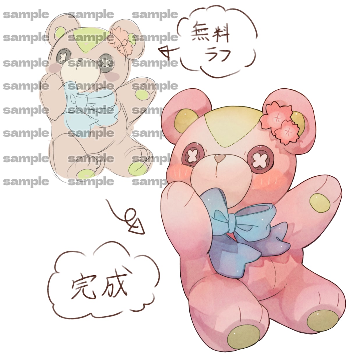 商業利用料込/ファンタジー系動物を描きます オリジナルキャラ(人間)の動物化OK/見積もり&初回ラフ無料 イメージ8