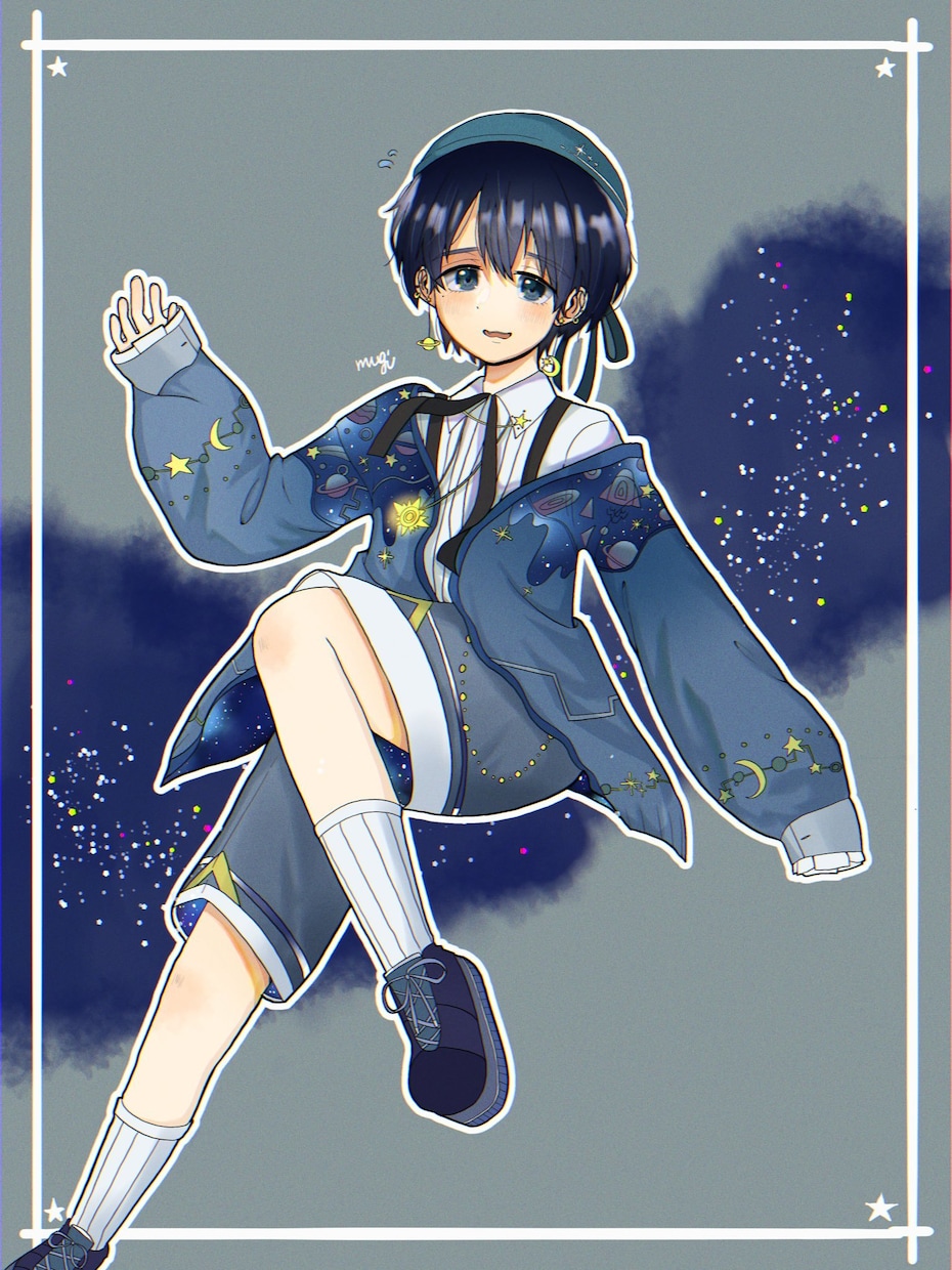 最短2日‼️修正無制限‼️イラスト描きます アイコン/ヘッダー/サムネ/描きます イメージ1