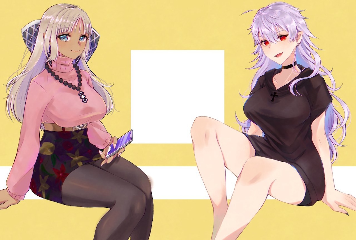 TRPG、配信等で使用するキャラクター制作します live2D用パーツ分け可　商用、二次利用可 イメージ8