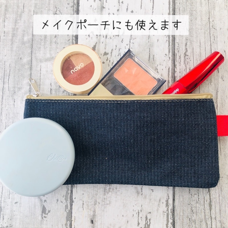 送料無料♥うちの子デニム風ペンケース 作ります ペット似顔絵師がうちの子ペンケースをお作りします イメージ6
