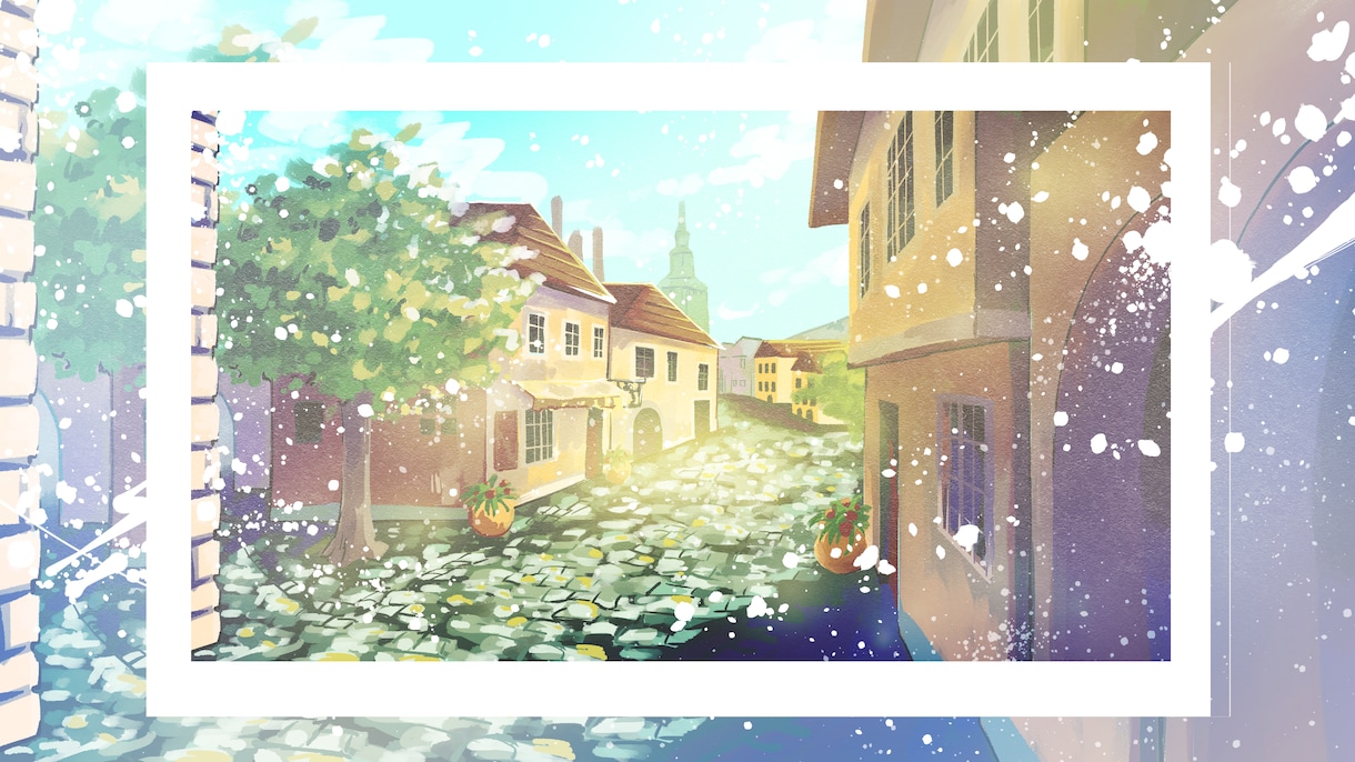 背景イラストをお描きします 人物を引き立てる背景・主役級の風景も描きます！！ イメージ3