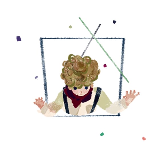 SNSやTwitterで使えるアイコン描きます 煌めく シンプル アイコン （似顔絵） イメージ3
