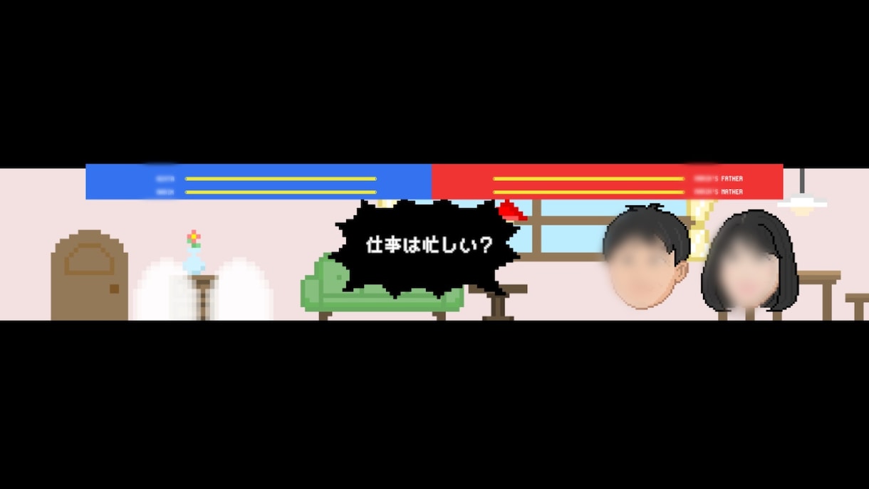 リクエストで似顔絵ドット絵結婚式ムービー作ります ISUM登録者なので安心◎ご希望の楽曲や構成で作成！ イメージ8