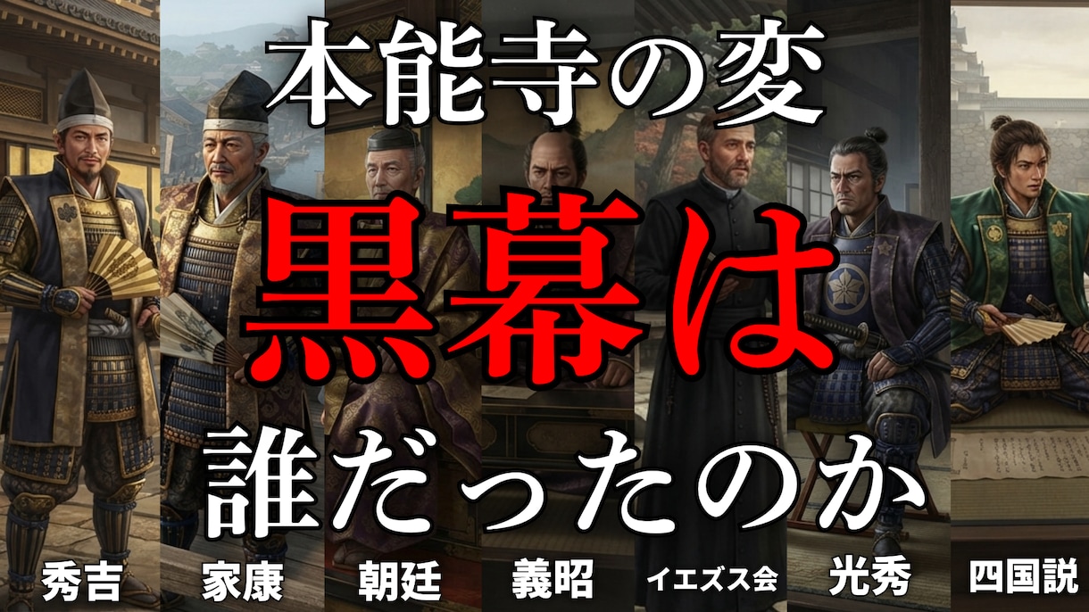 歴史・解説系YouTube動画編集、作成します 自分自身も歴史系チャンネルを運営中。 イメージ1