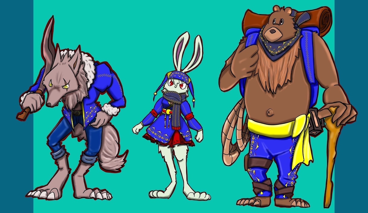 個性で勝負！オリジナルキャラクター作成します 無料サンプル作成あり！お気軽にご相談ください！ イメージ7